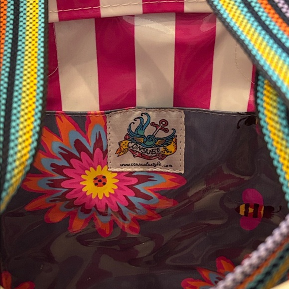 Consuela Colorful Floral Tote Bag - Picture 3 of 6